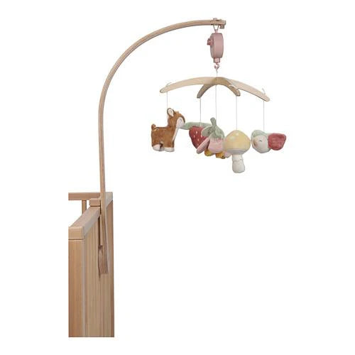 Musikkreisel aus Holz – Rosa – Fairy Garden