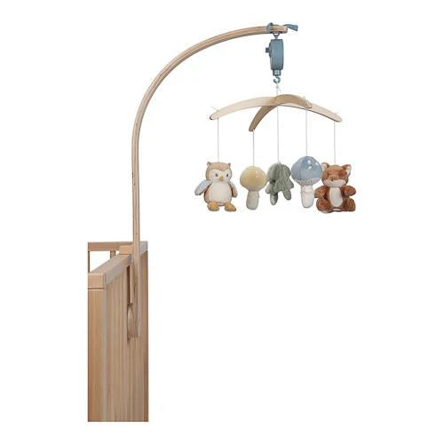 Spieluhr aus Holz – Forest Friends (blau)