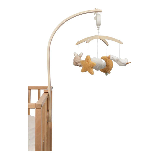 Mobile Musik aus Holz – Beige – Newborn Naturals