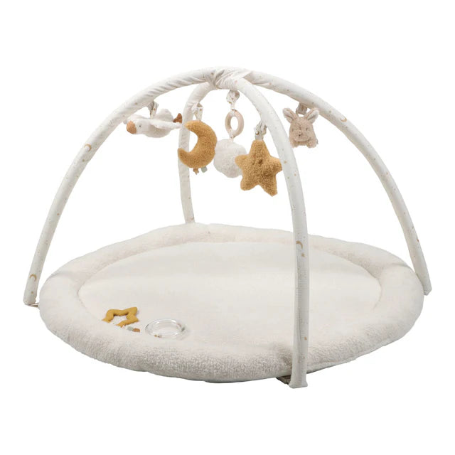 Aktivitäten-Spieldecke – Weiß – Newborn Naturals