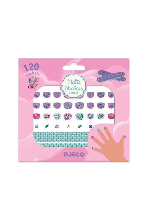 Nail-Sticker – Kleine Blüten