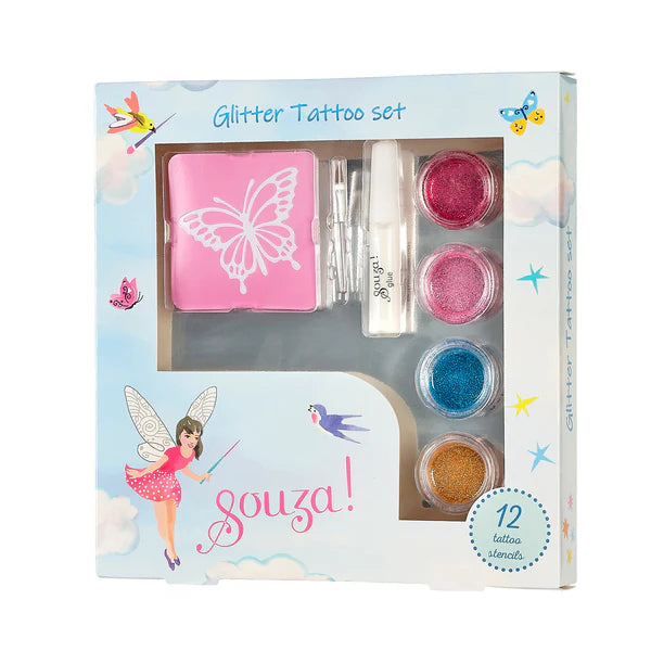 Glitzer-Tattoo-Set (1 Box)