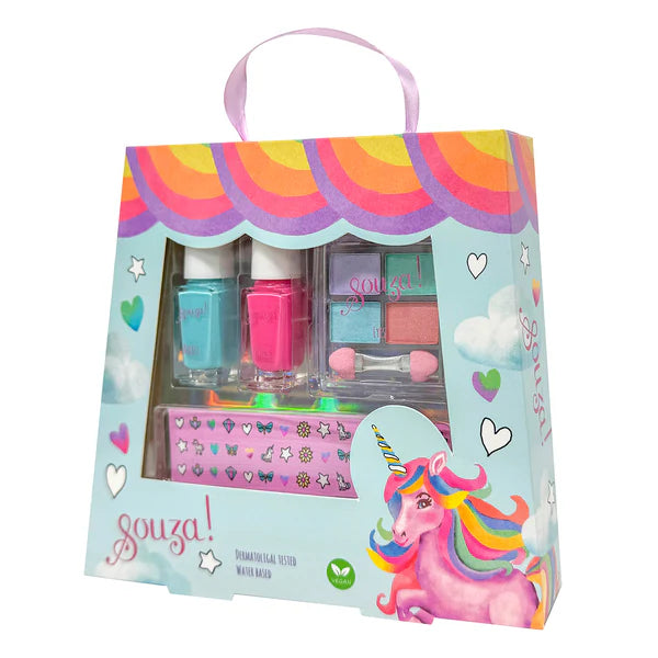 Einhorn-Schminkset für Augen & Nägel