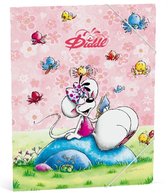 Gummizugmappe - DIN A4 - Diddl in Rosa