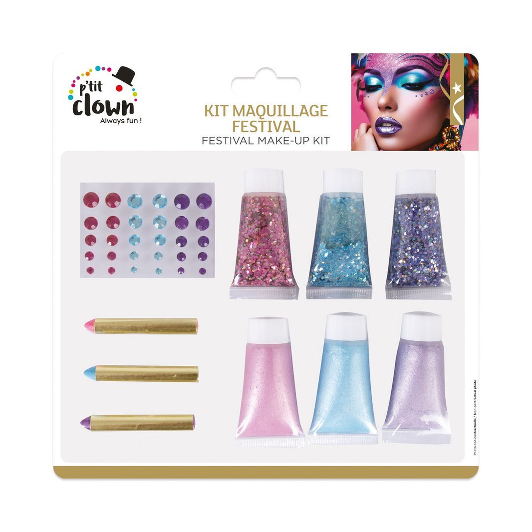 Glitzer-Make-up-Set