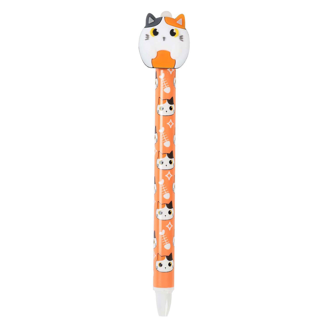 Tintenroller (löschbar) – Orange Katze