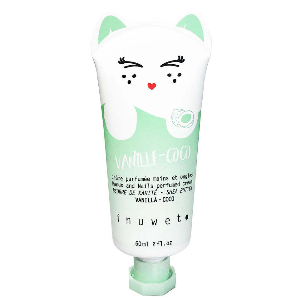 Feuchtigkeitsspendende Hand- und Nagelcreme – Vanille & Kokos