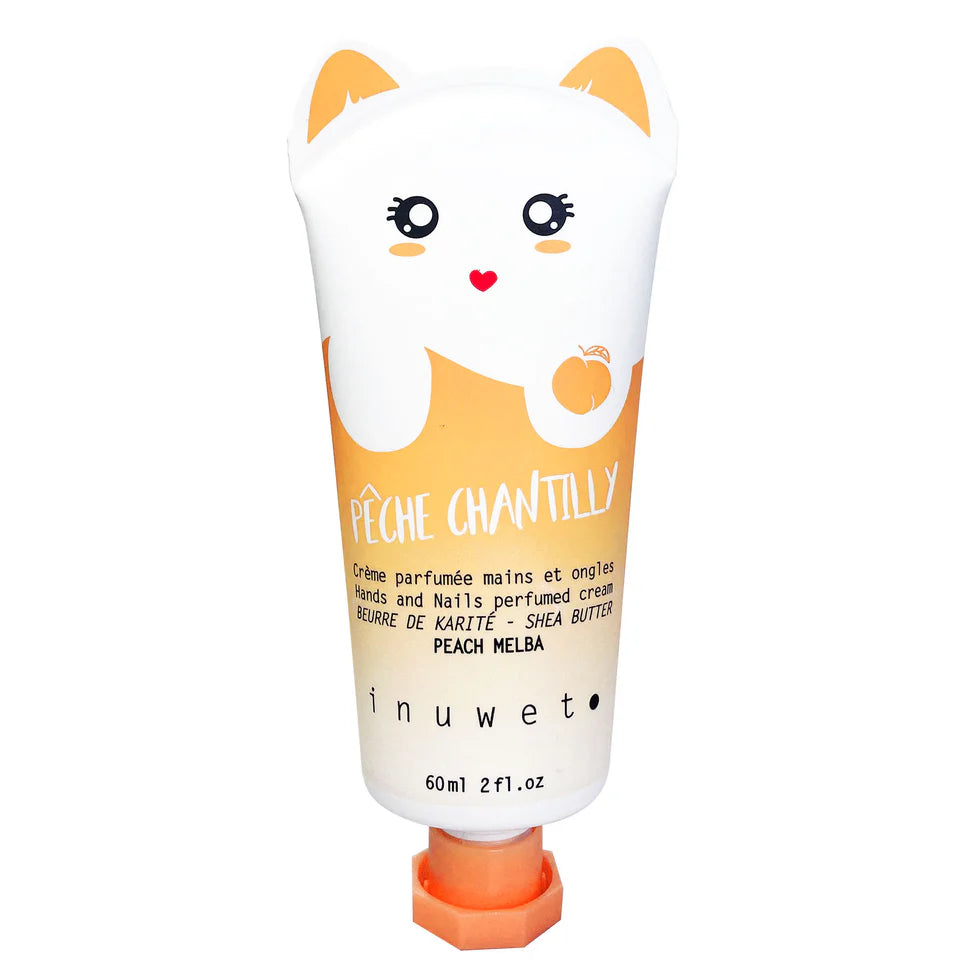 Feuchtigkeitsspendende Hand- und Nagelcreme – Pfirsich Chantilly