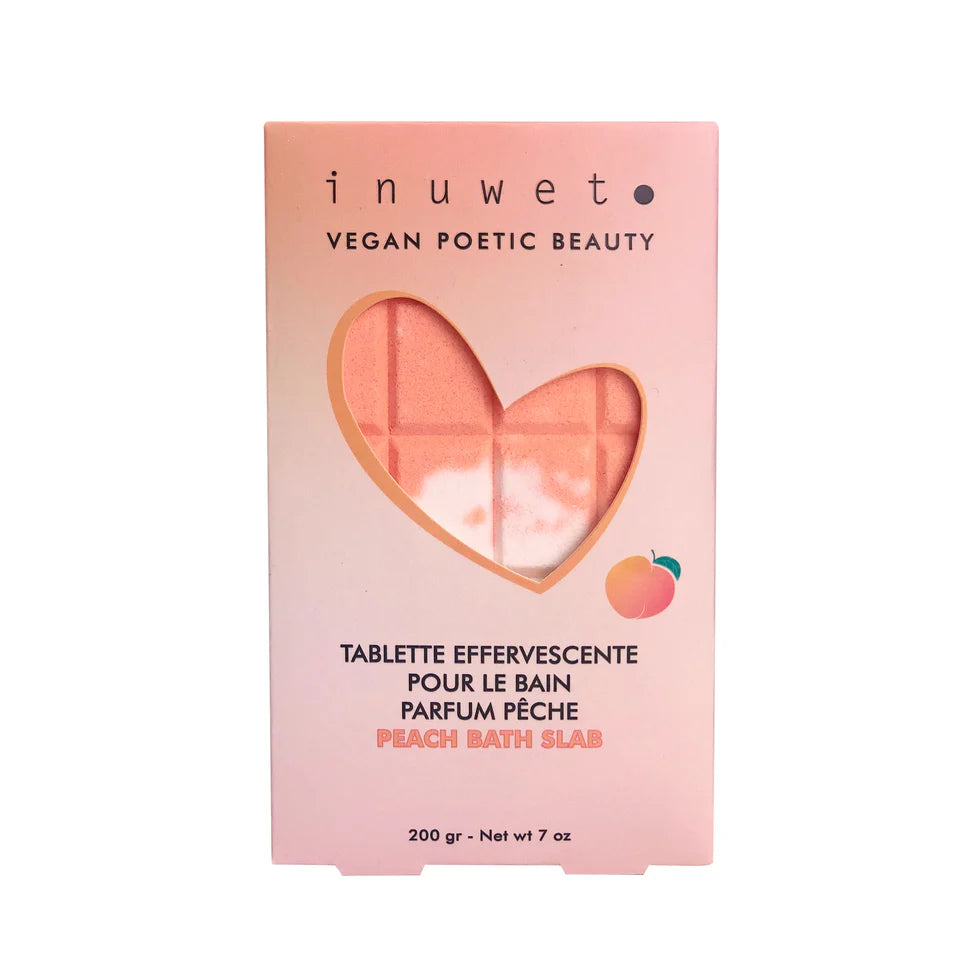Sprudelnde Badetablette Orange - Pfirsich