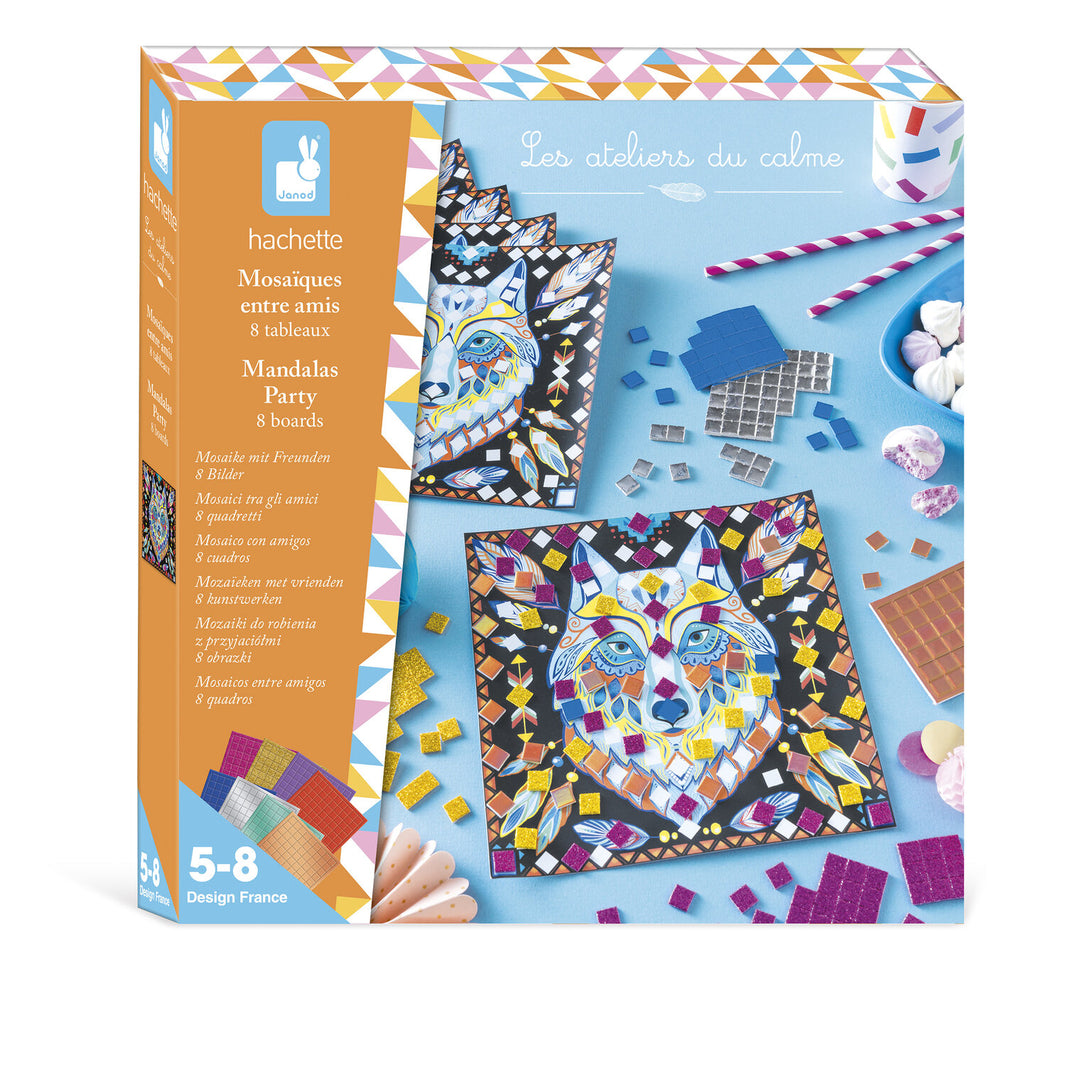 Mosaik mit Freunden – Mandala-Party