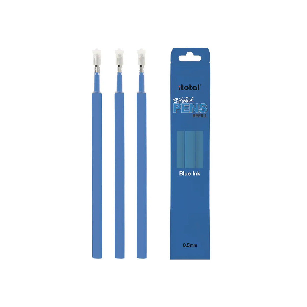 Löschbare Tintenpatrone – 3-teiliges Set Blau