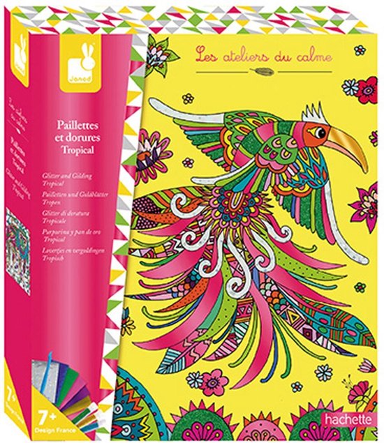 Kreativset – Pailletten & tropisches Gold
