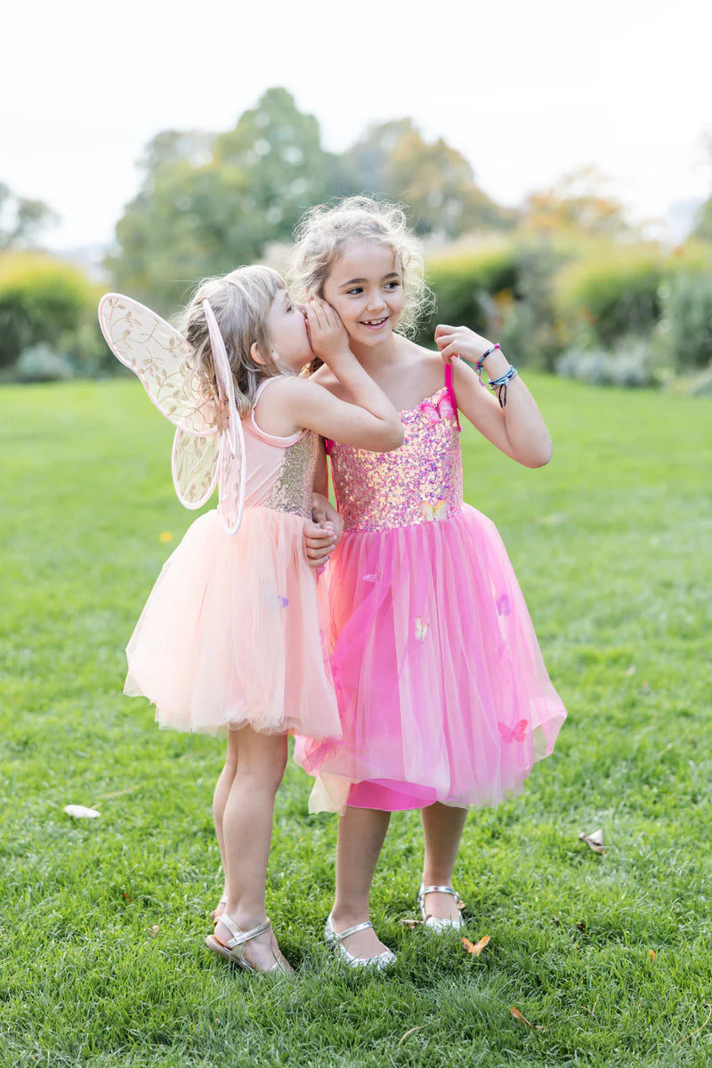 Kleid Butterfly Bliss, Hot Pink