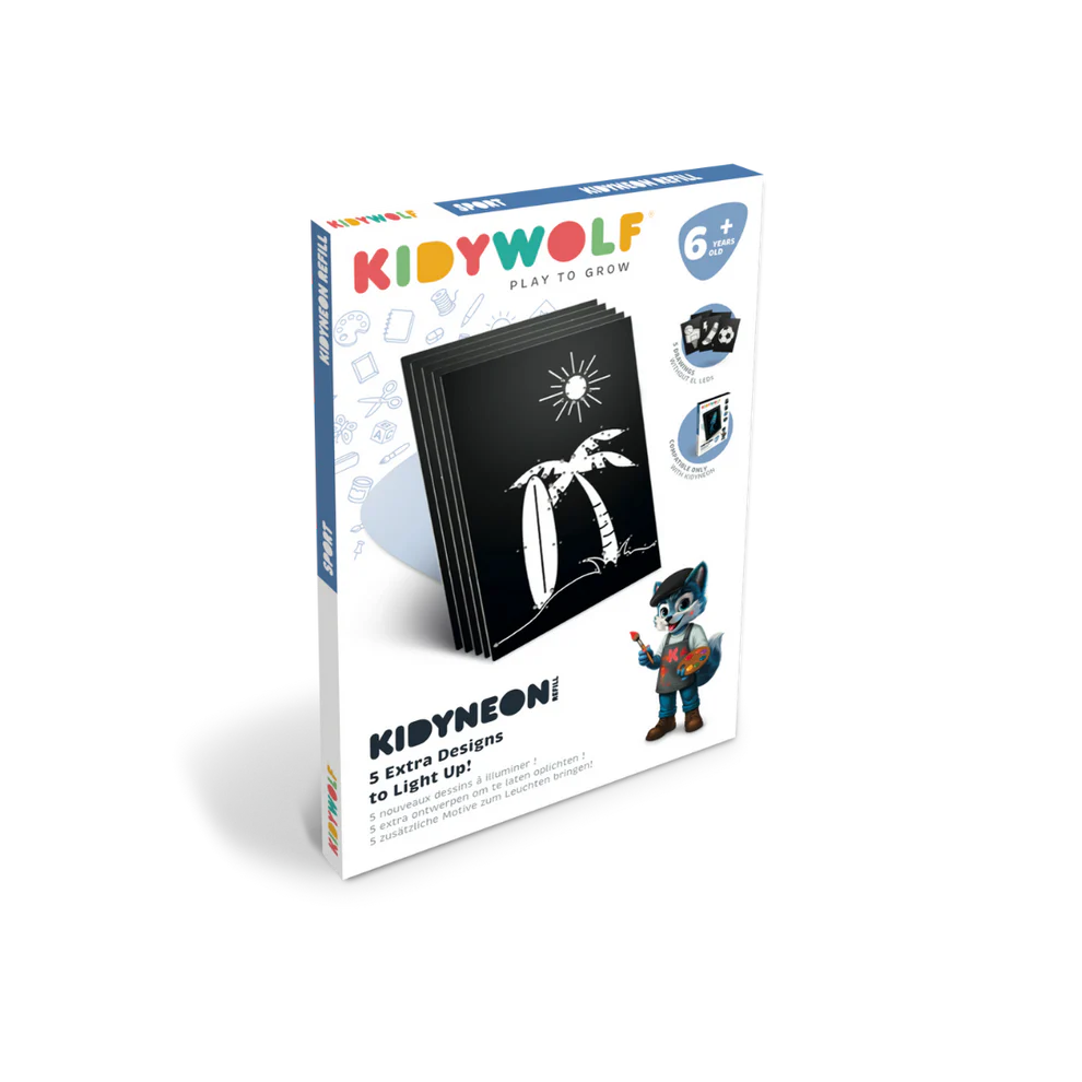 REFIL KIDYNEON - Leuchtendes Wanddekorationsset