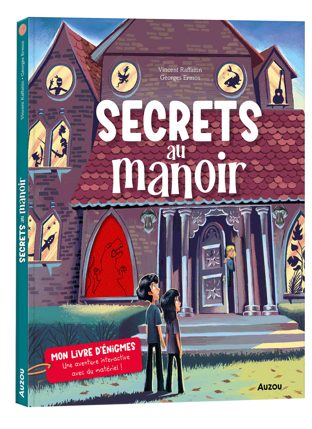 Secrets au Manoir – Livre-jeu d’énigmes – Auzou