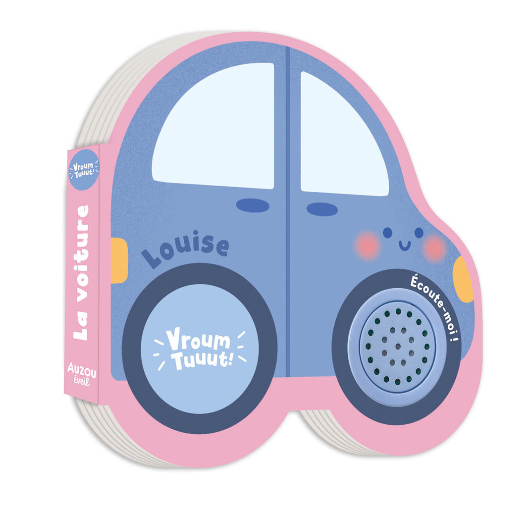 Kleine Soundfahrzeuge - Louise das Auto | Soundbuch ab 2 Jahren