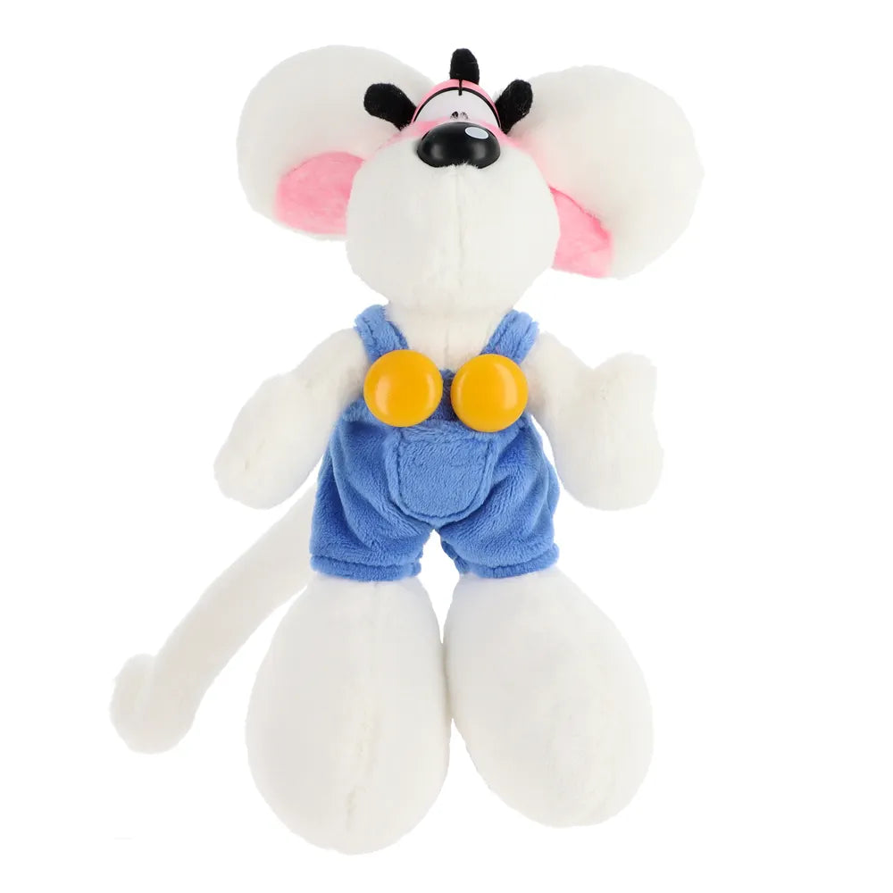 Diddl Plüschtier in blauer Latzhose 20cm