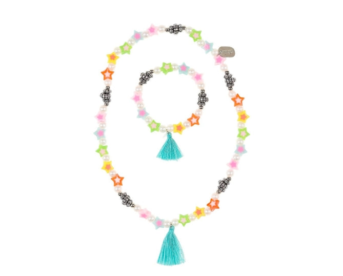 Halsketten- & Armband-Set Alejandra, Sterne (1 Set)