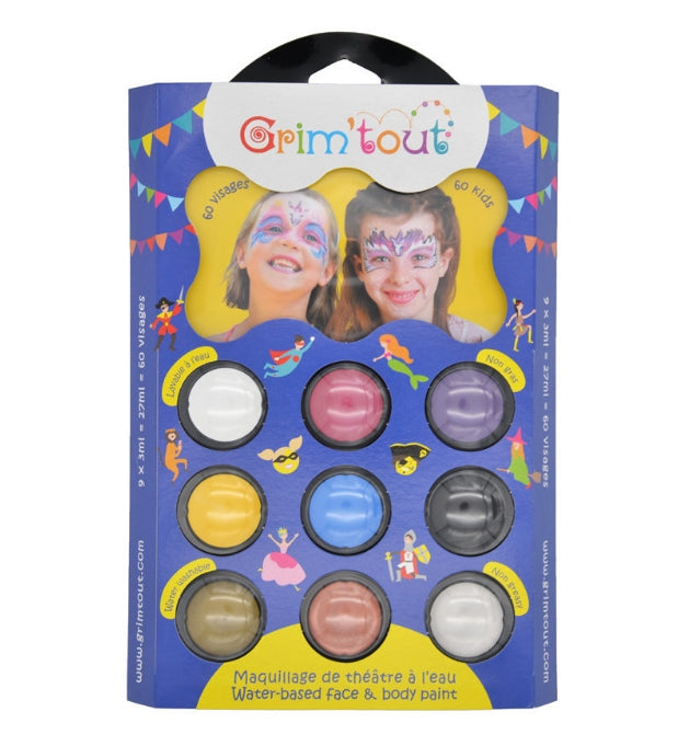 Schminke – Lidschattenpalette 9 Farben – Einhorn