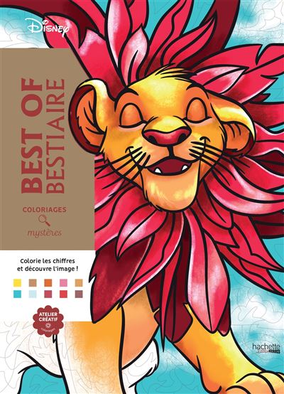 Coloriages Mystères Disney – Bestiarium Best Of