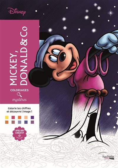 Malbuch für Erwachsene Disney – Micky, Donald & Co.
