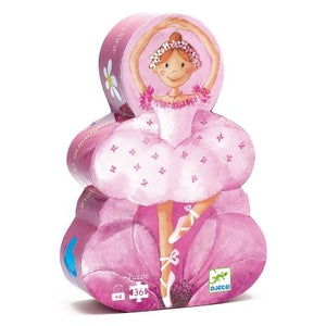 Puzzle – Die Ballerina mit Blume – 36 Teile