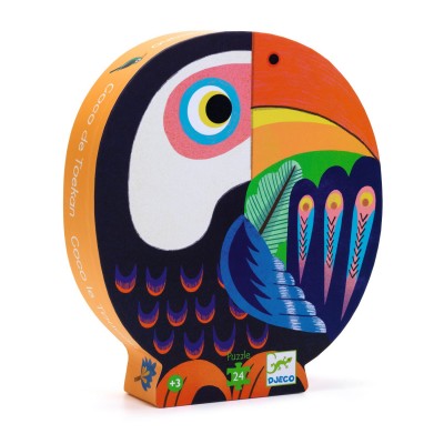 Puzzle - Coco der Tukan 24 Teile