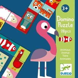 Domino-Tierpuzzle