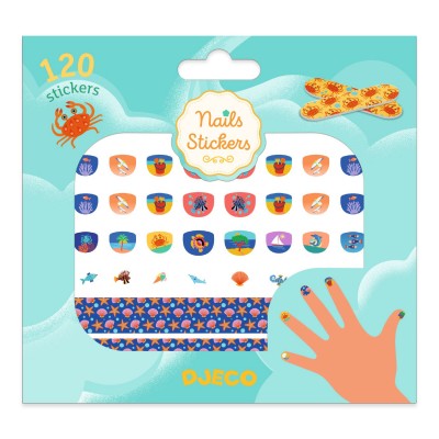 Nagelsticker - Mittelmeer
