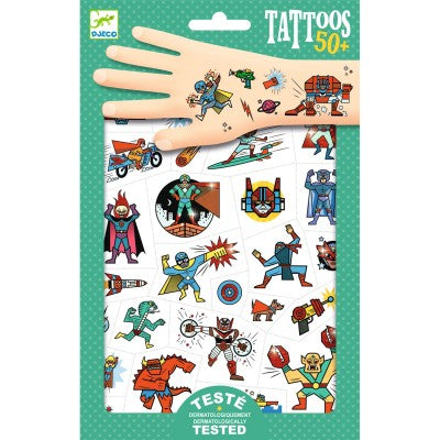 Tattoos – Helden vs. Schurken