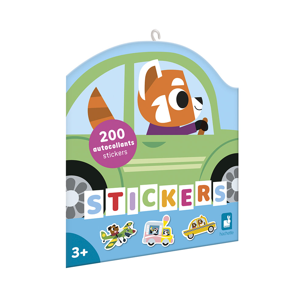 200 Sticker auf Bögen Fahrzeuge