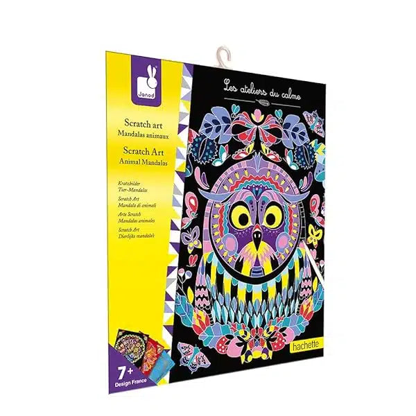 Rubbelbilder Mandalas Tiere