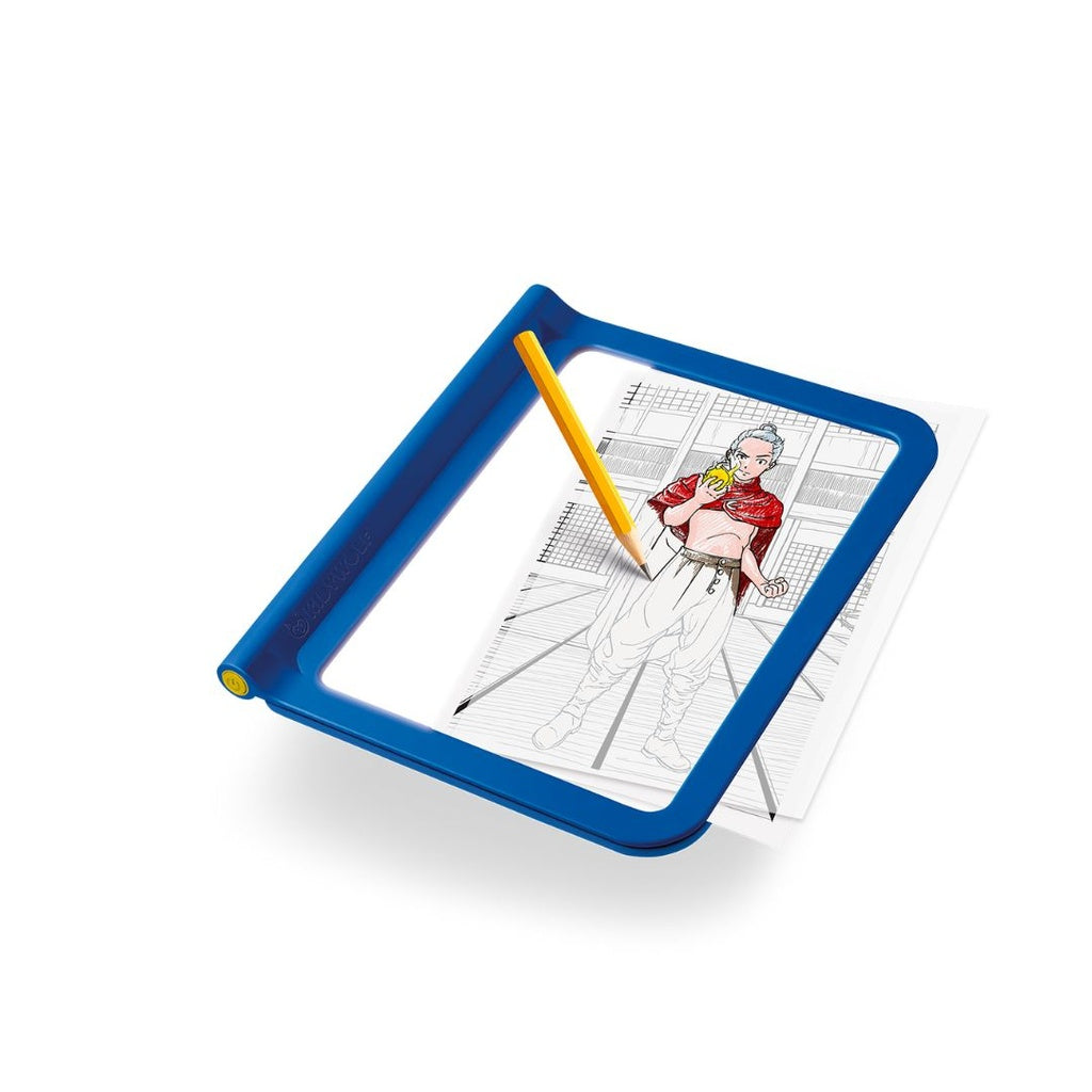K-DRAW-PRO Mobile Leuchttablett blau Manga
