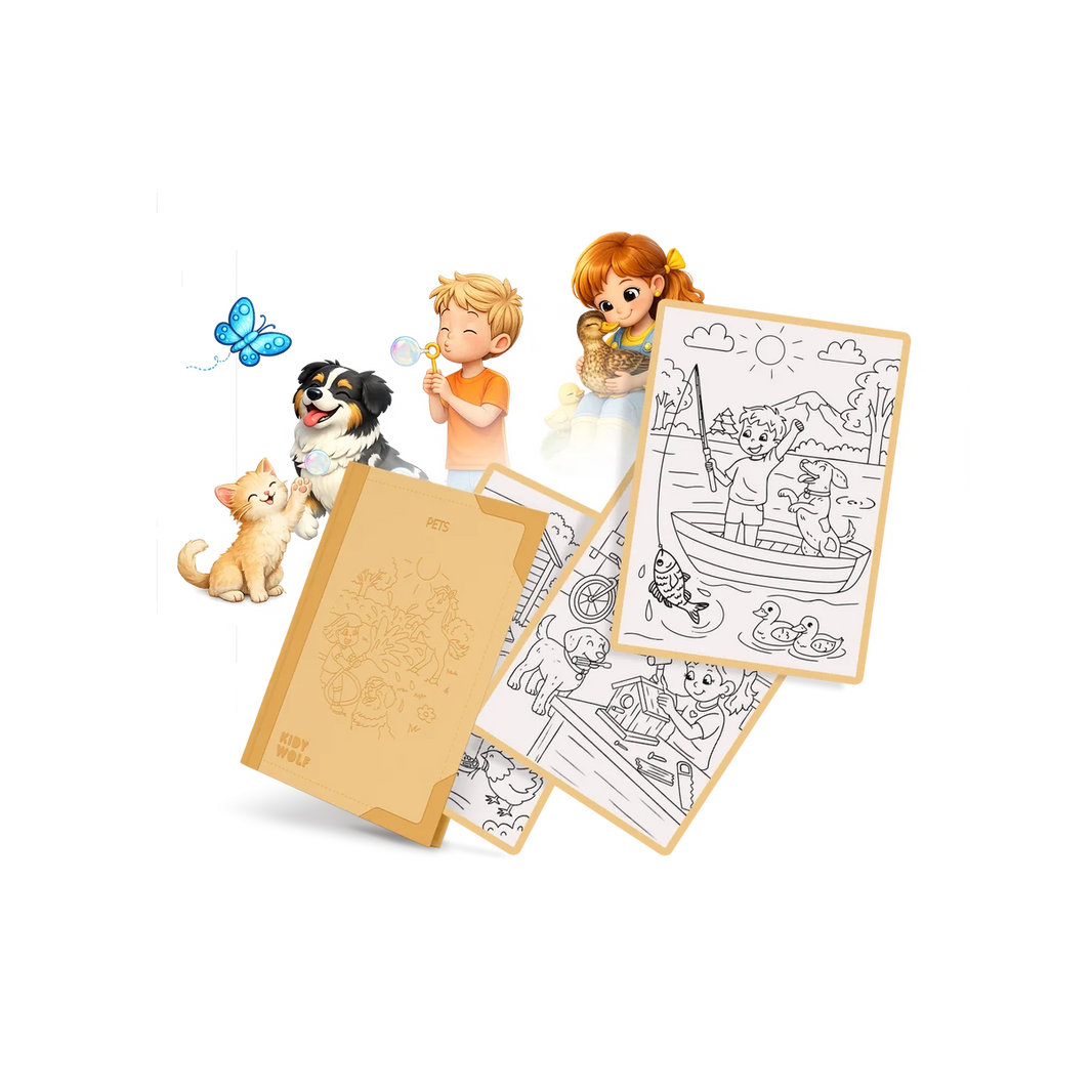 Recharge KIDYDRAW-PAD – Animaux de compagnie – Kidywolf