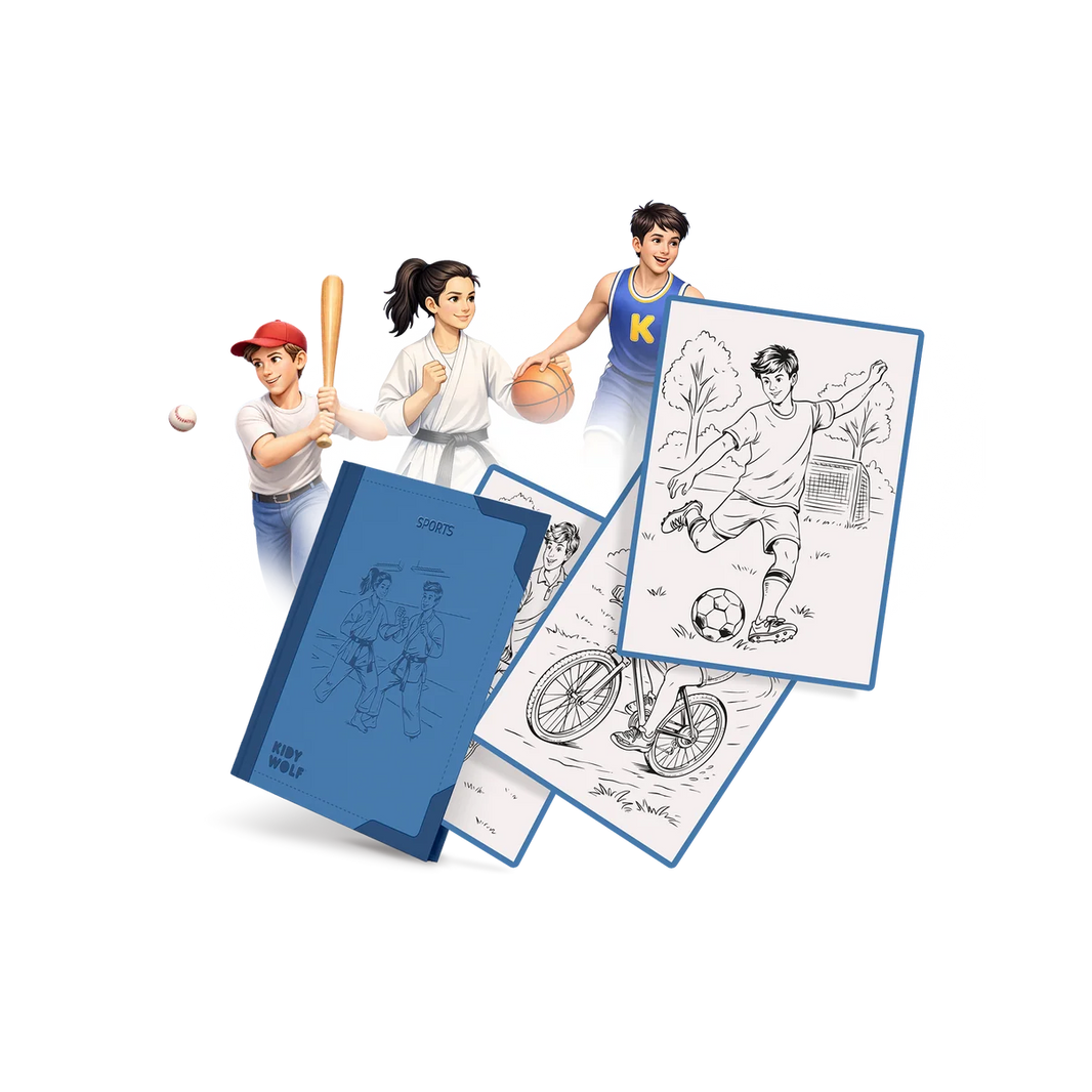 Recharge KIDYDRAW-PAD – Sport – Kidywolf