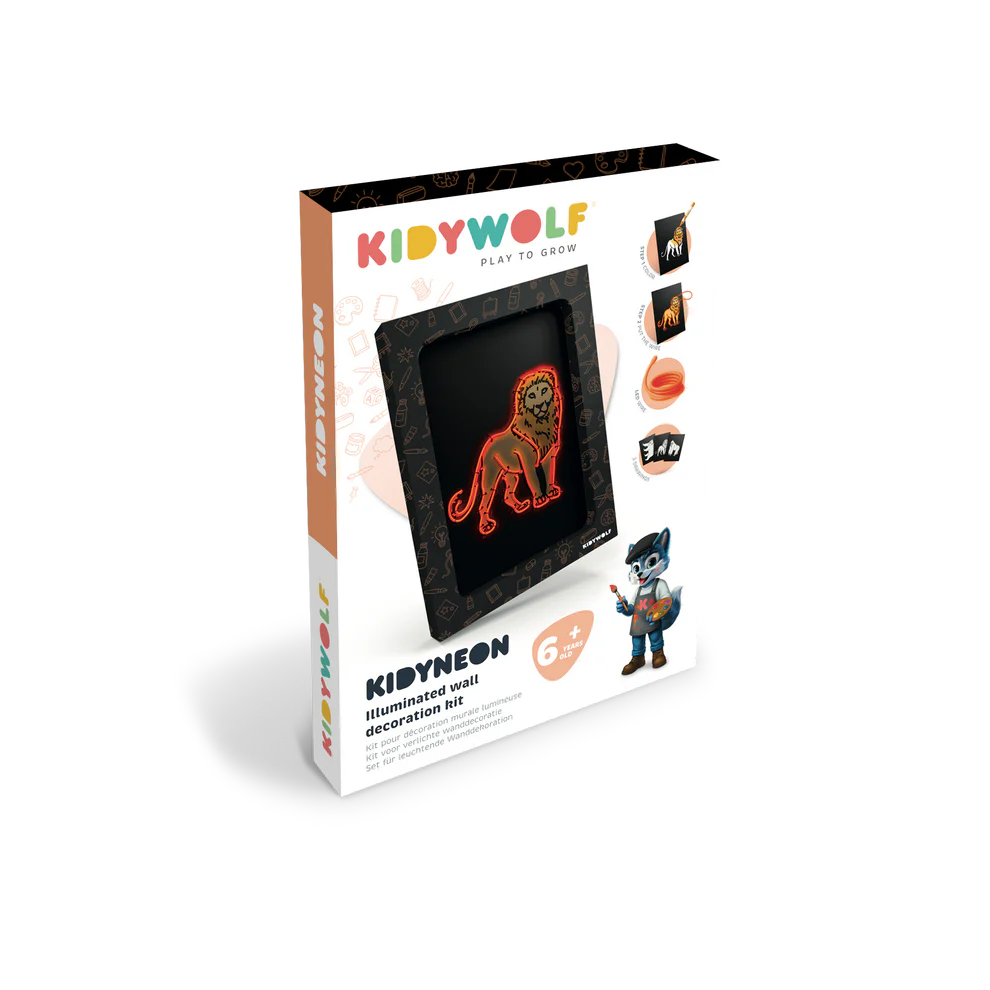 KIDYNEON - Leuchtendes Wanddekorationsset