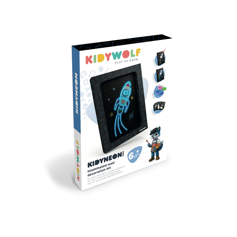 KIDYNEON - Leuchtendes Wanddekorationsset