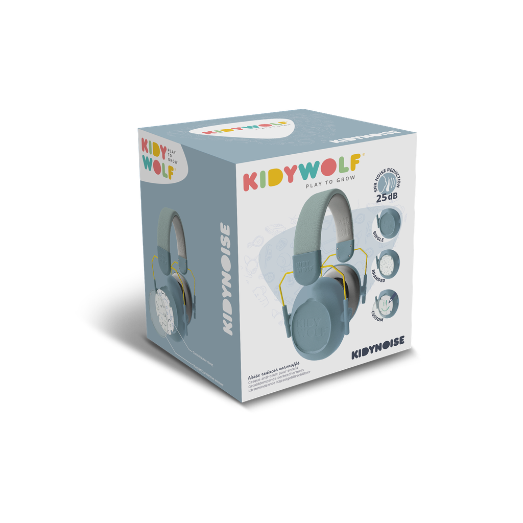 KIDYNOISE Lärmschutzkopfhörer Blau