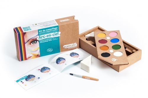 Make-up-Set mit 6 Regenbogenfarben