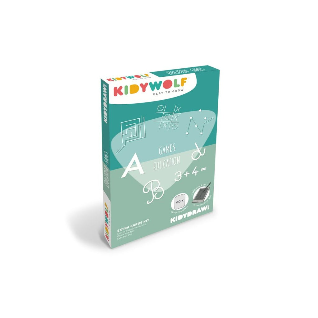 NACHFÜLLPACKUNG KIDYDRAW-MINI Zeichnungen „Spiele“ und „Bildung“
