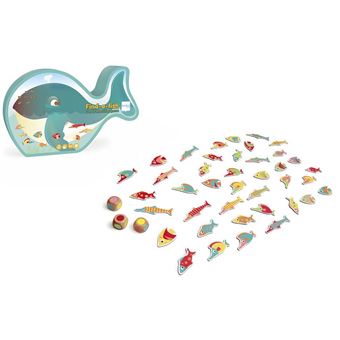 RUBBELN UND FARBEN-FISCHE-FINDEN