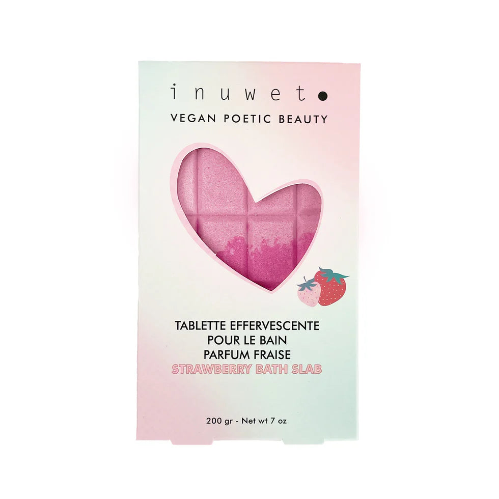 Brause-Badebombe Rosa - Erdbeere