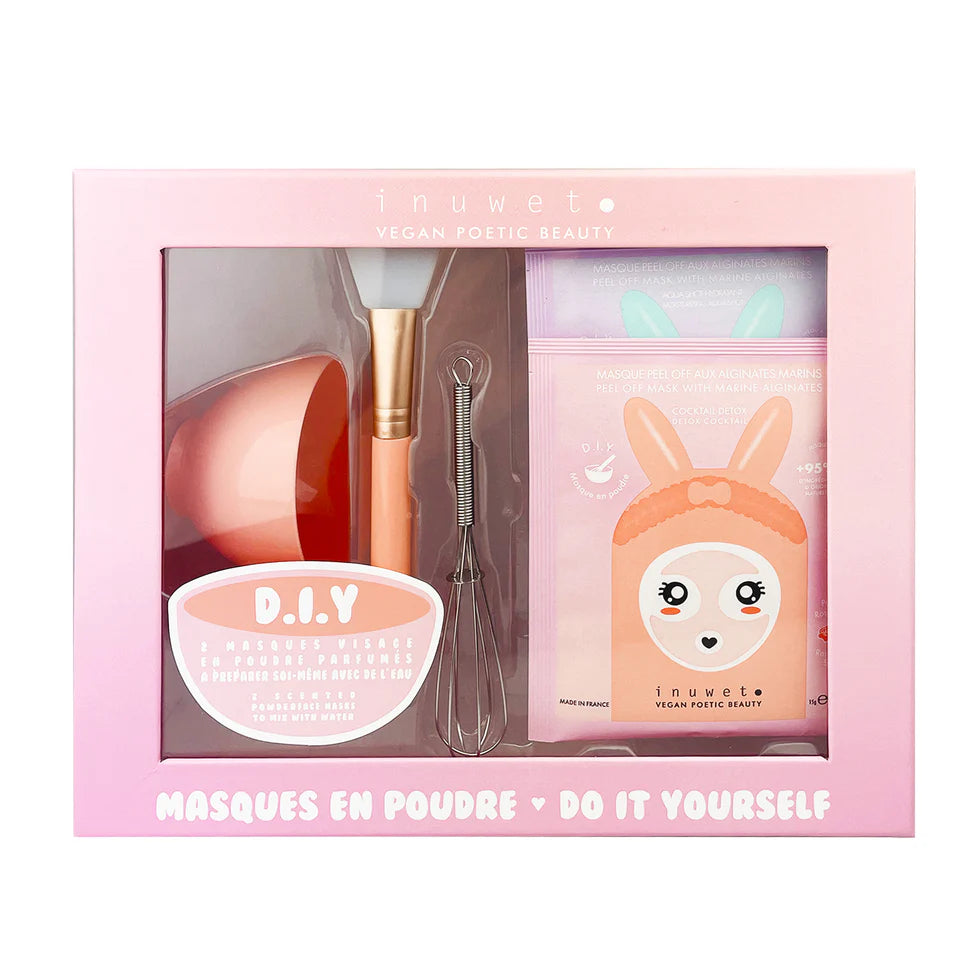 DIY Peel-Off-Puder-Masken-Set