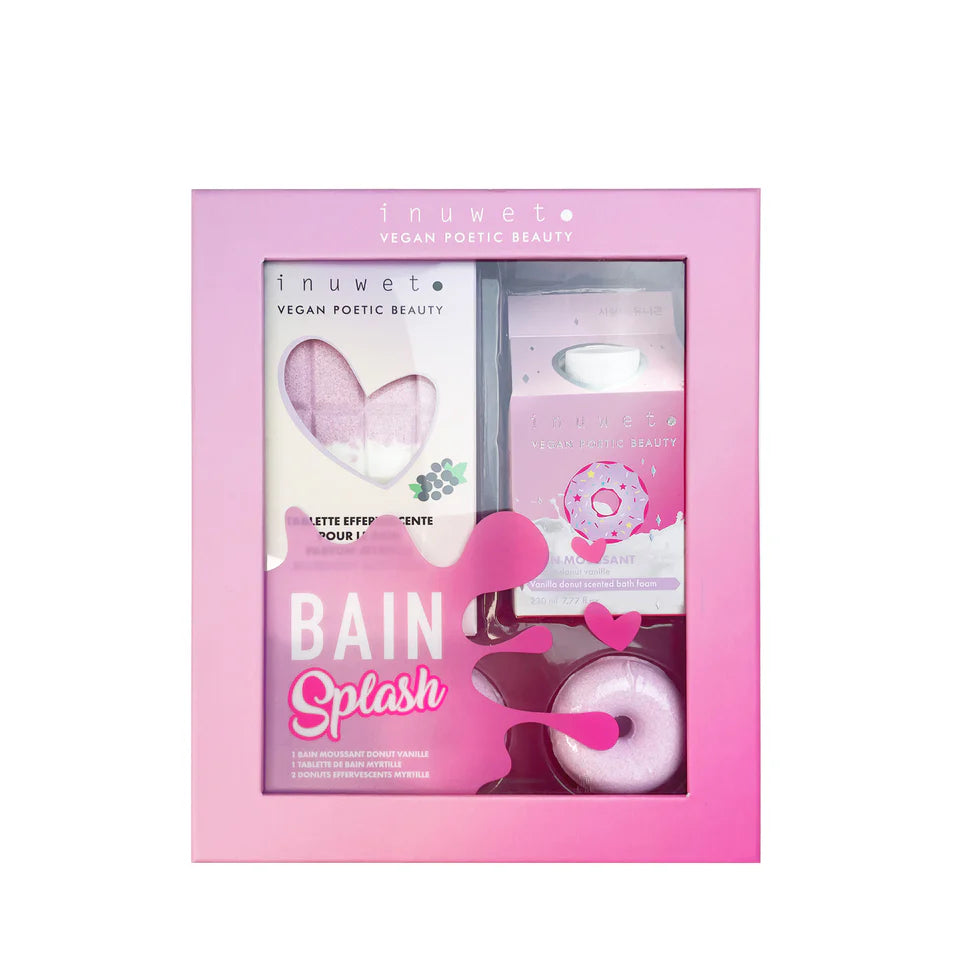 Badebomben-Geschenkset – Donut Vanille