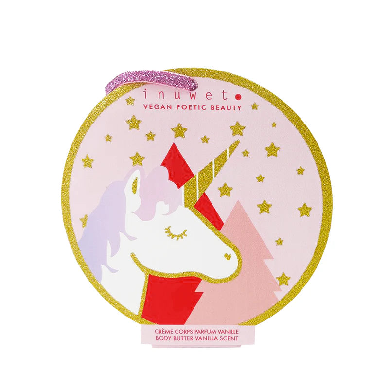 Einhorn-Ornament | Körpercreme | Vanille