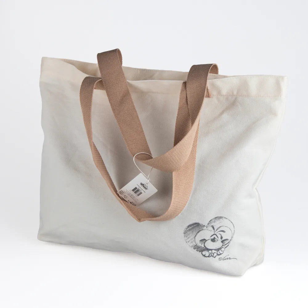 Jutebeutel Diddl Signature – Beige Harmonie
