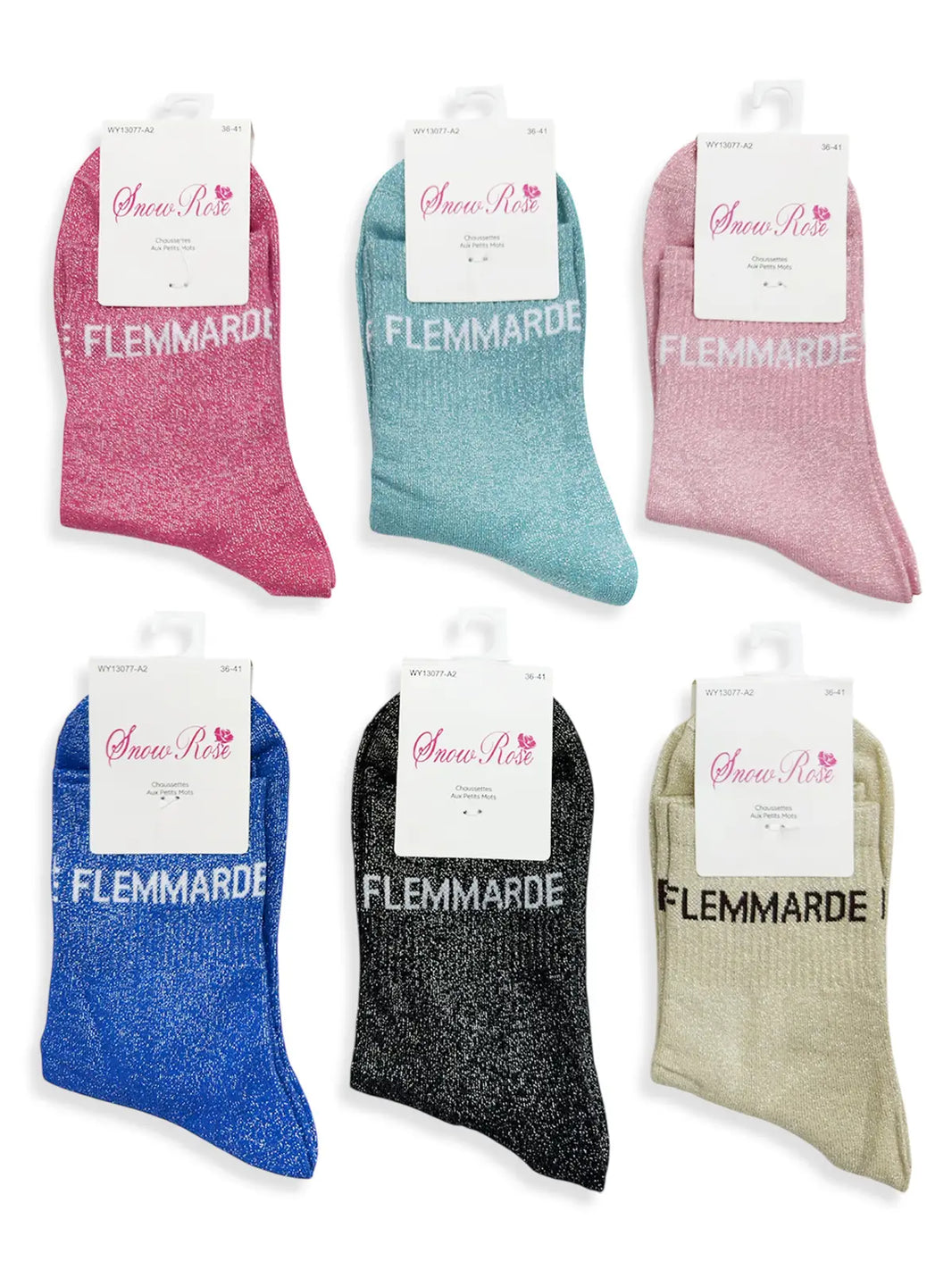 Glitzersocken – Faulpelz