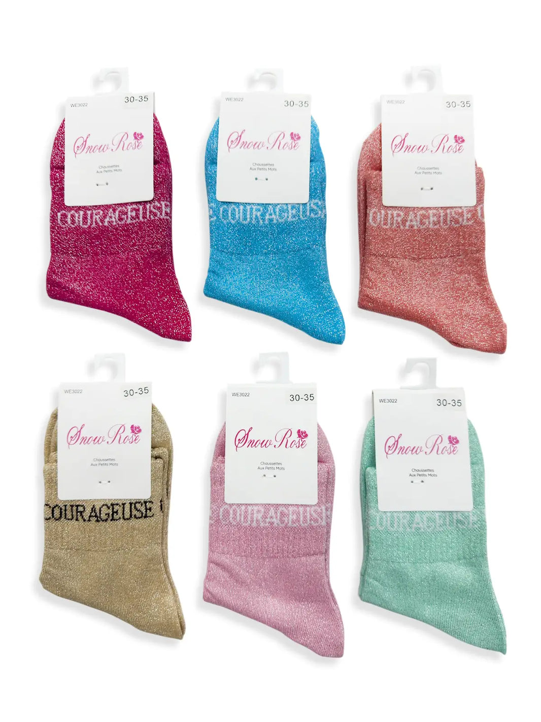 Glitzersocken – Mutig