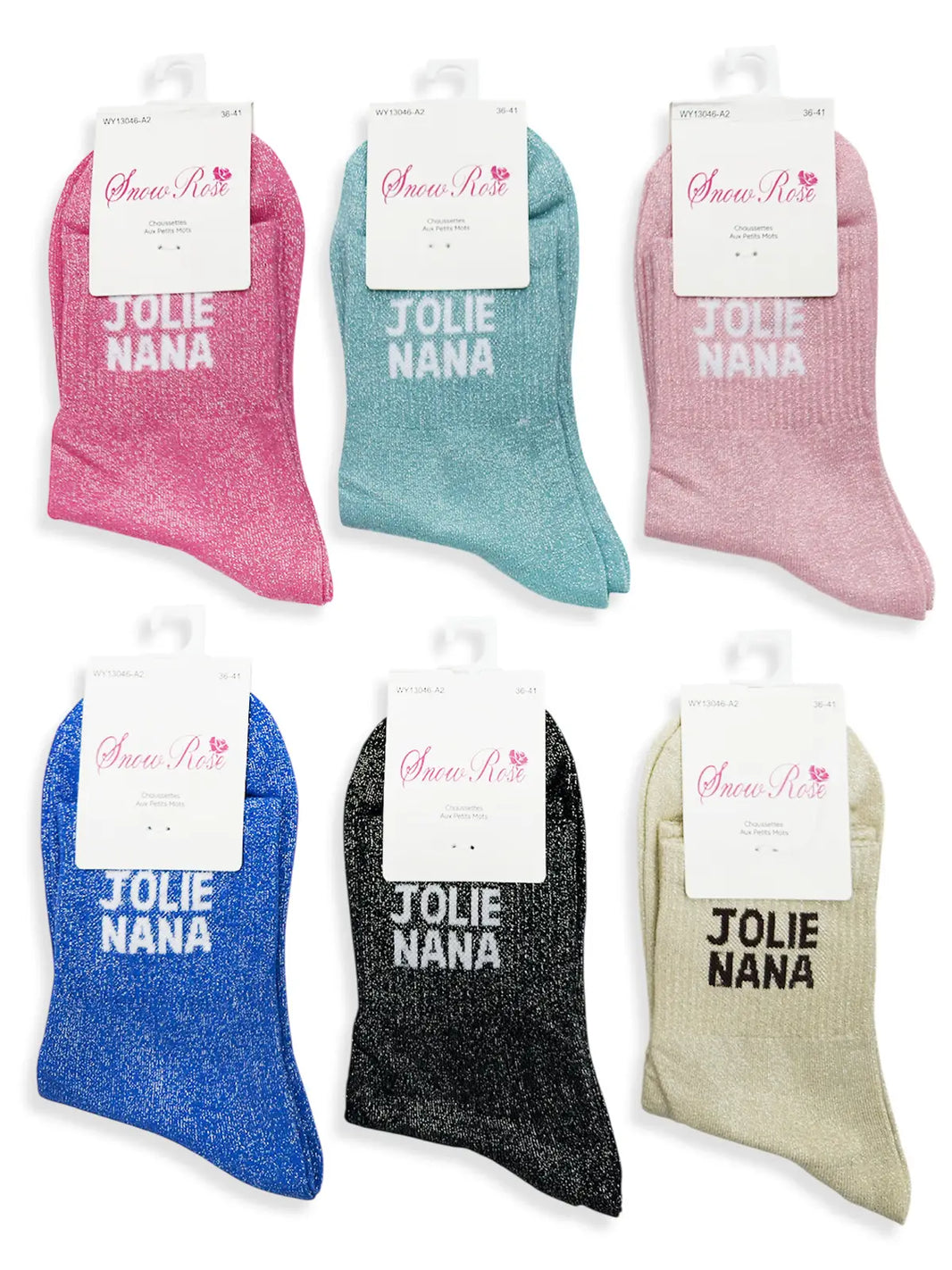Glitzersocken – Hübsches Mädel