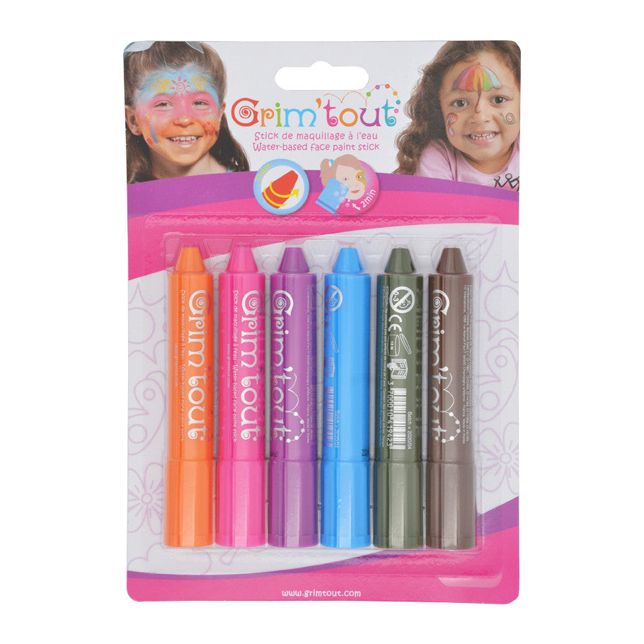 6 Stäbchen - Regenbogen
